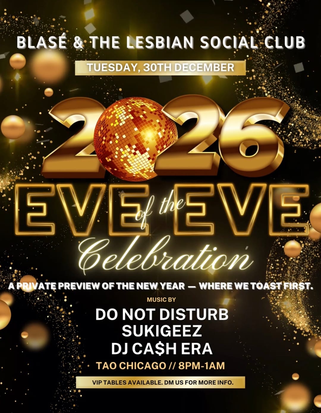 BLASÉ + LSC: EVE OF THE EVE 2026