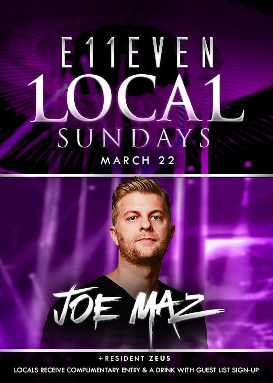 JOE MAZ AT E11EVEN