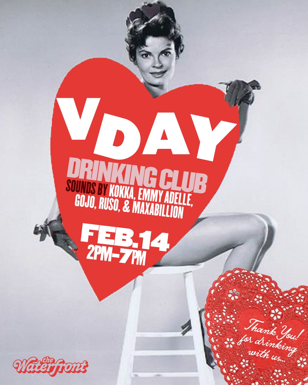 VDAY DRINKING CLUB with KOKKA & FRIENDS