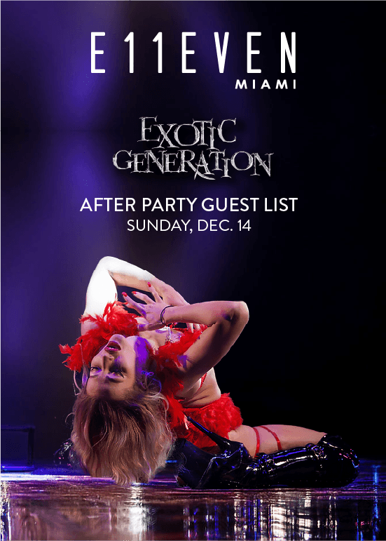 EXOTIC GENERATION AFTER PARTY