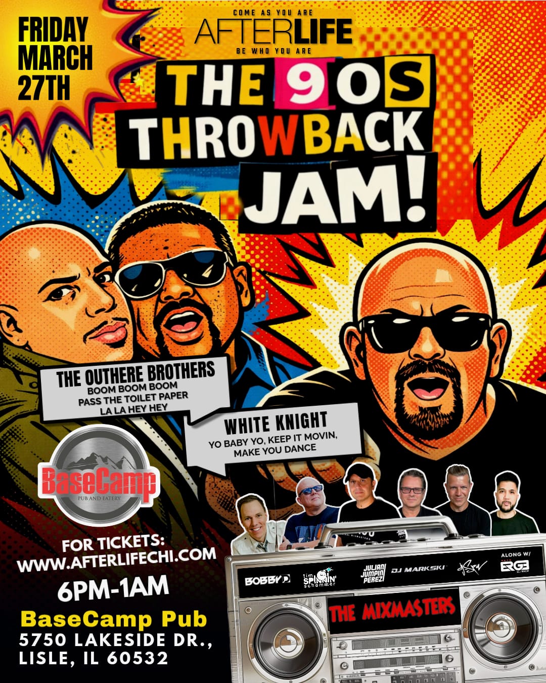 The 90s Throwback Jam with White Knight, The Outhere Bro & Julian Jumpin'