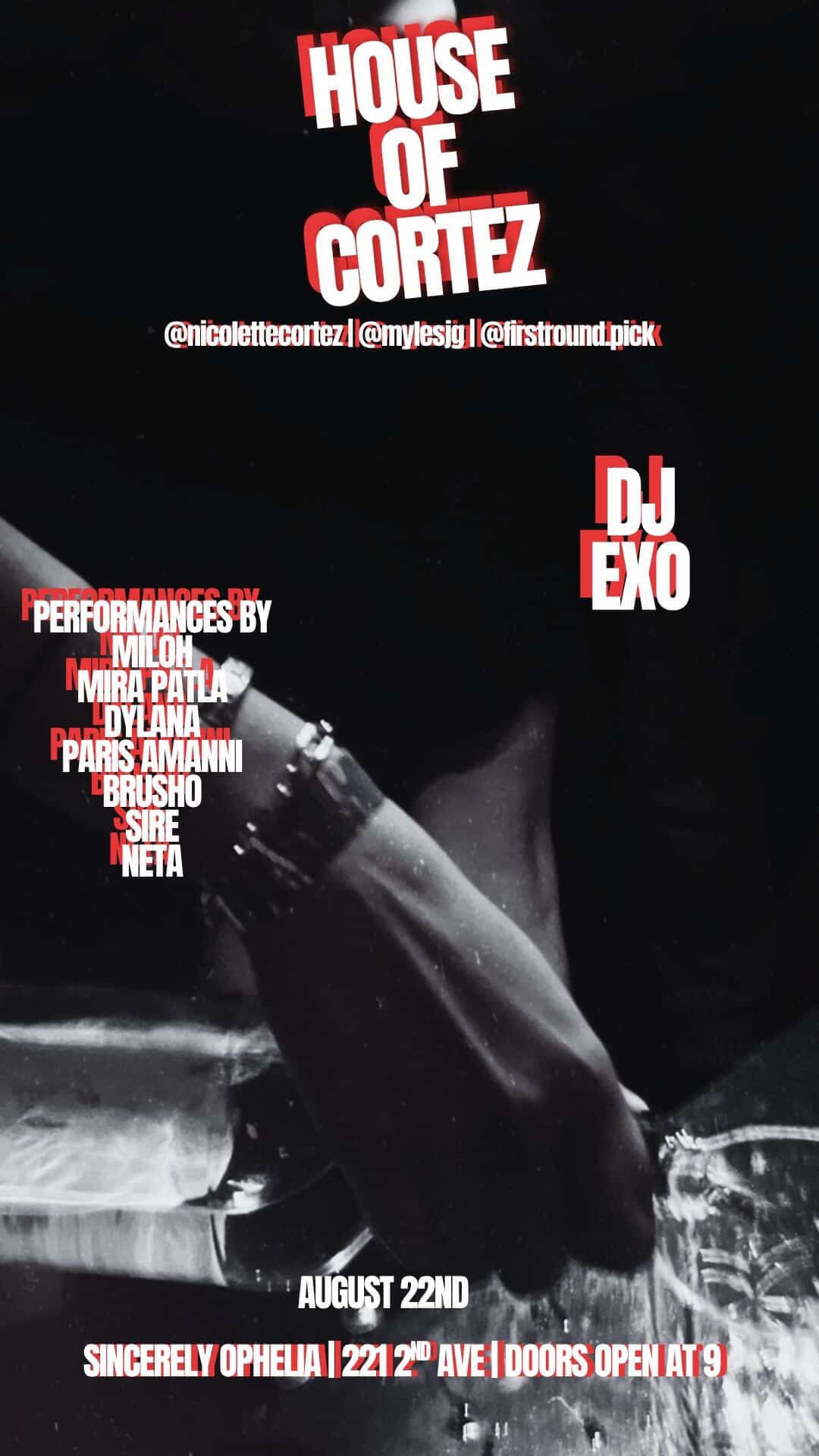 HOUSE OF CORTEZ 8/22