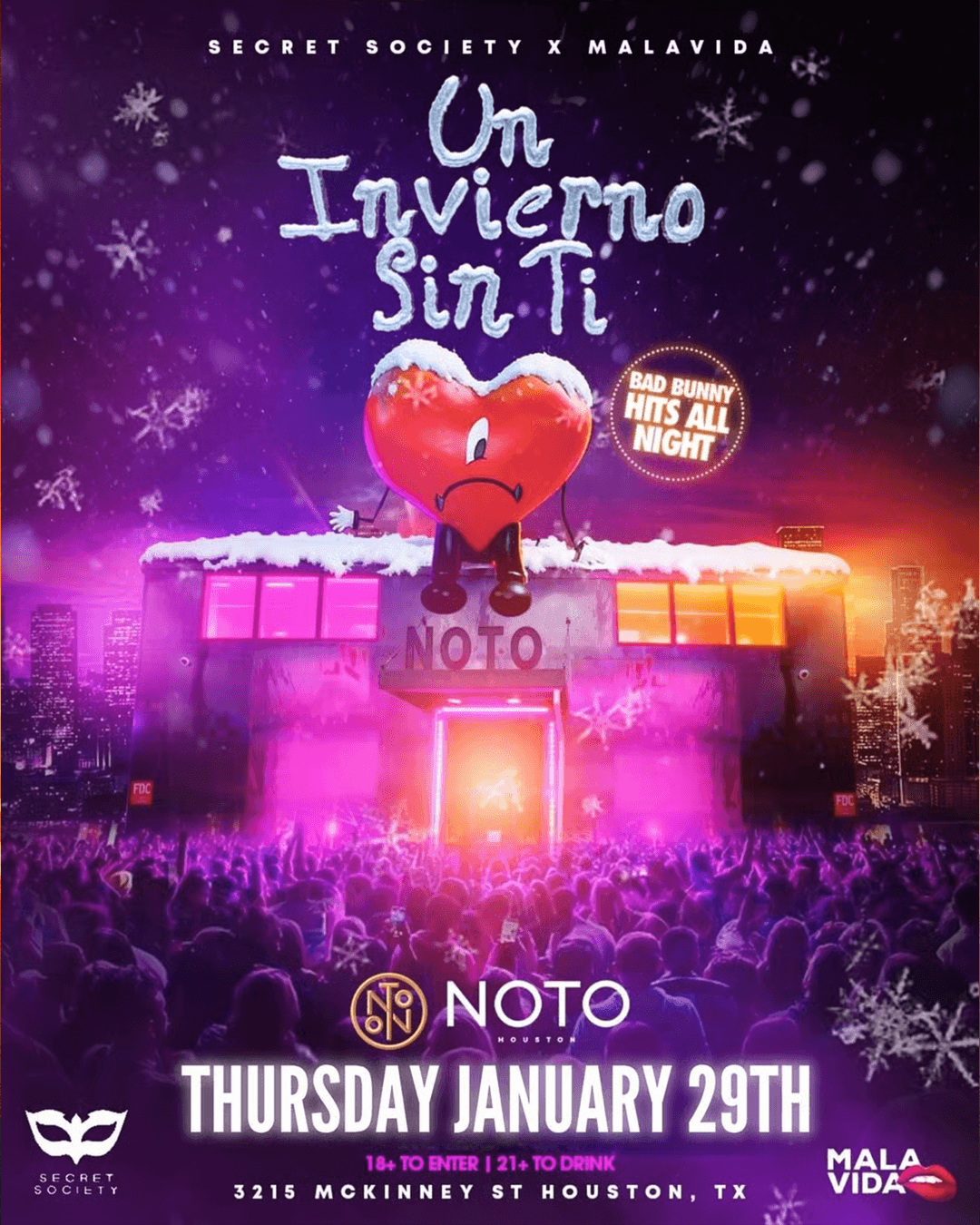 Un Invierno Sin Ti (Bad Bunny Hits All Night)