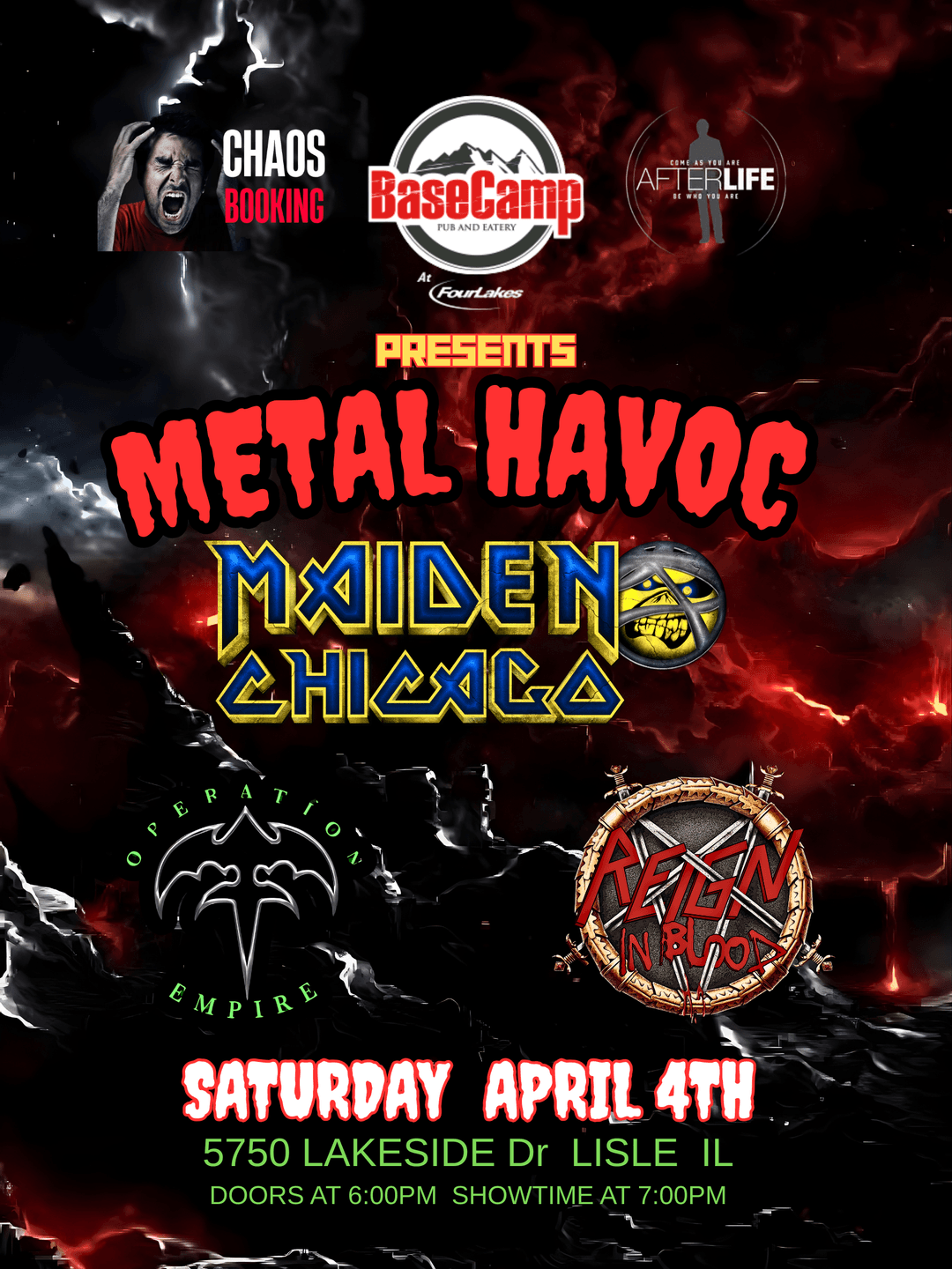METAL MAYHEM + Late Night DJ