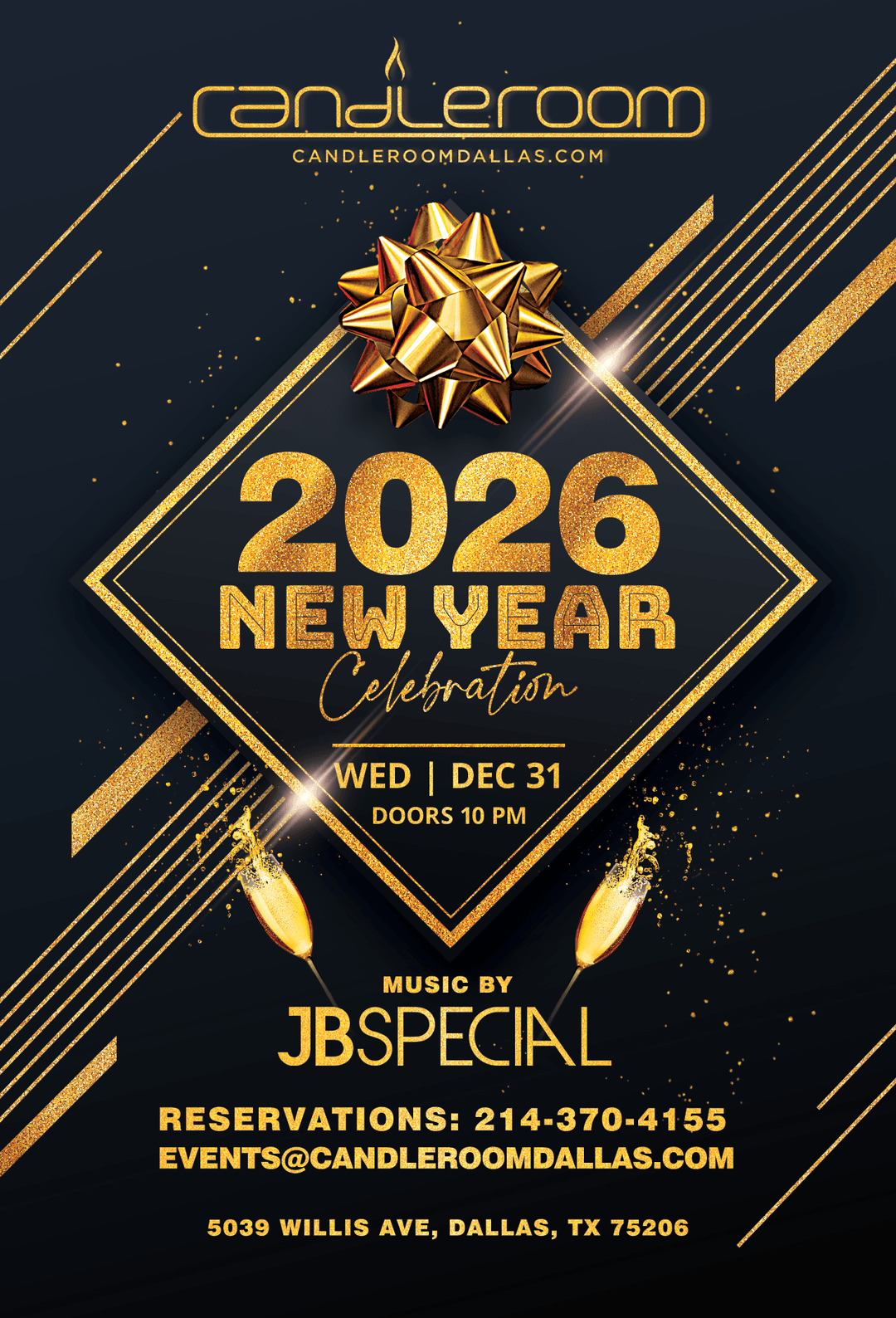NYE 2026 at Candleroom