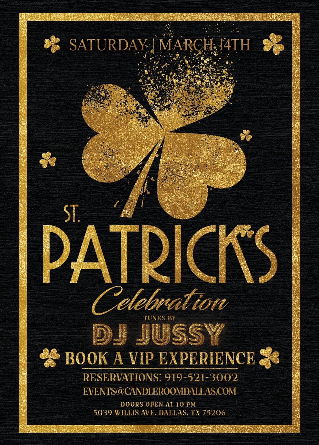 St. Patrick’s @Candleroom