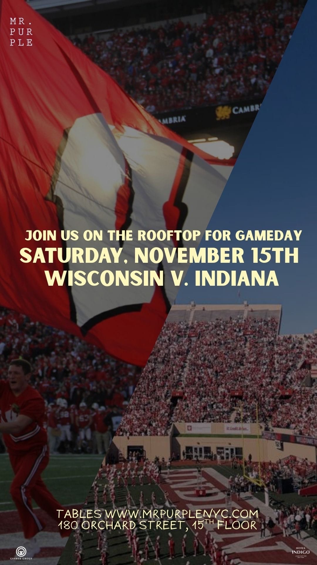 It's GAMEDAY: Wisconsin v. Indiana