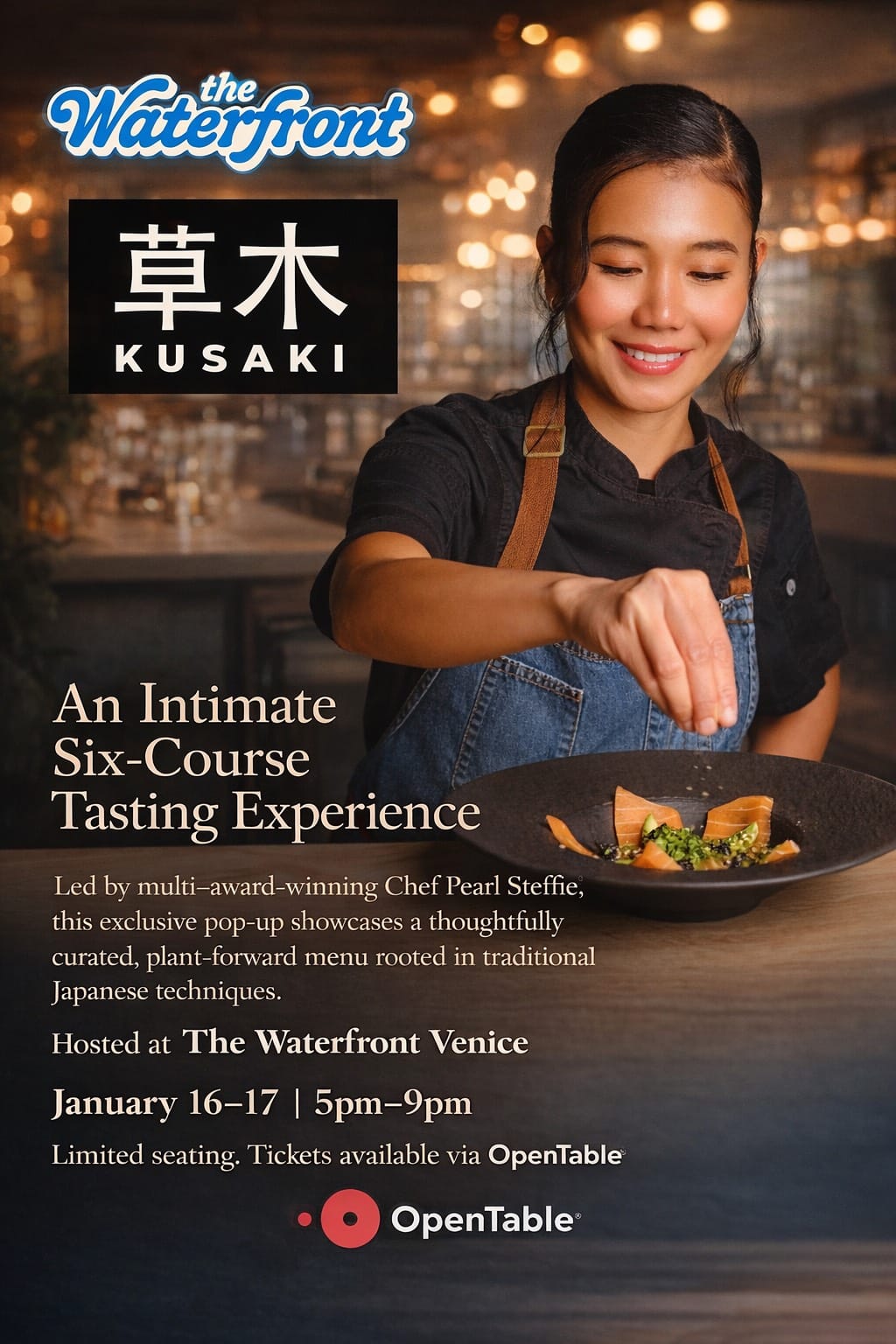 Kusaki Dinner: An Intimiate Six-Course Tasting Experience