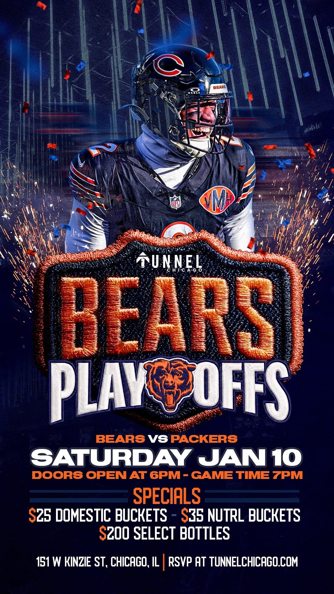 Bears vs Packers Watch Party!