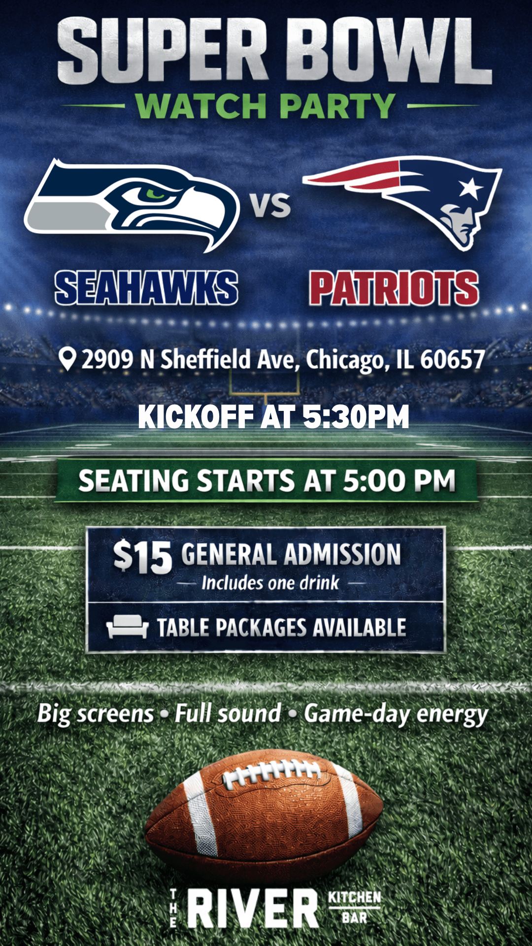 SUPERBOWL WATCH PARTY