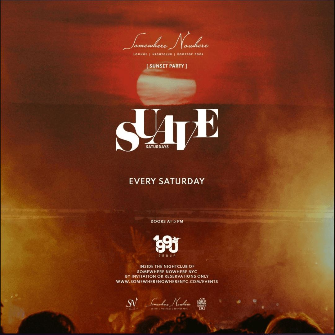 Suave Saturdays (Latin-Inspired Sunset Party)