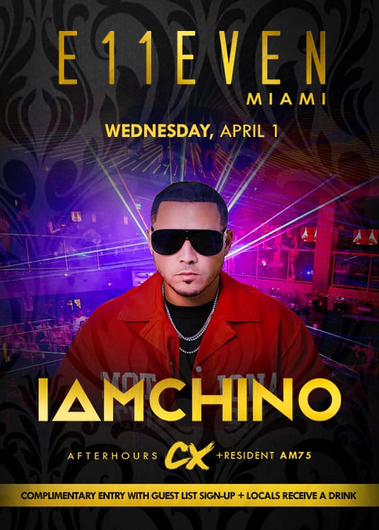 IAMCHINO AT E11EVEN