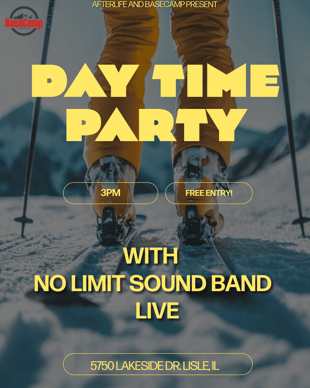 Day Show with no Limits Sound Band!