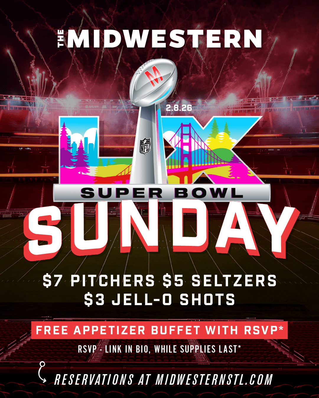 Super Bowl Sunday at Midwestern!