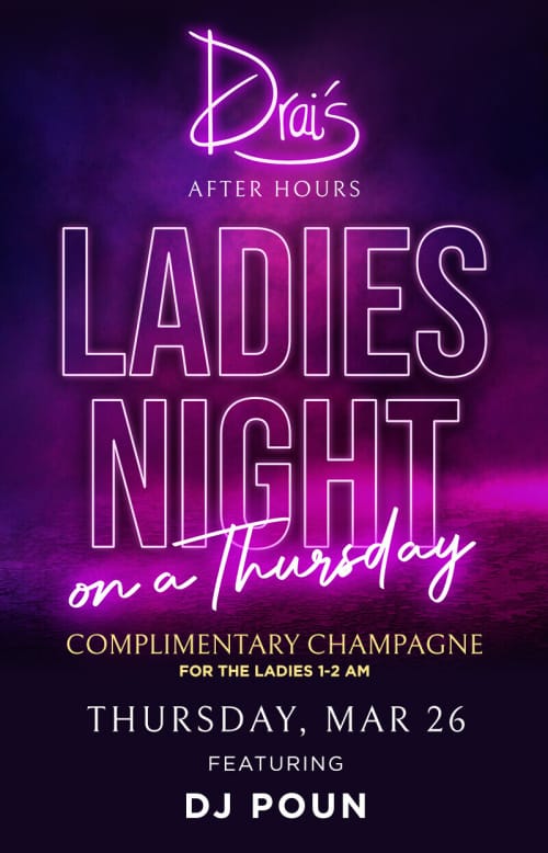 Drai’s Ladies Night