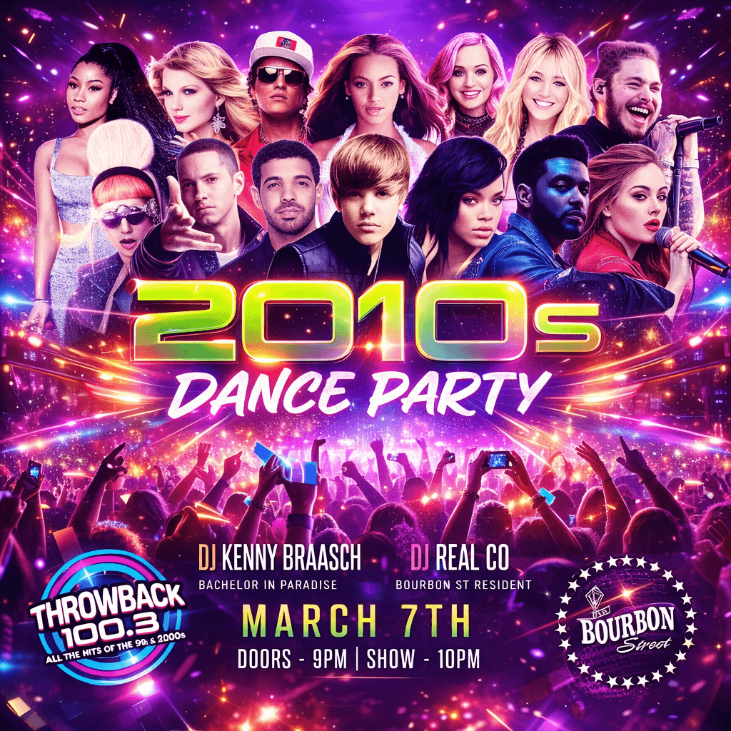 2010s Dance Party - Presented by Throwback 100.3