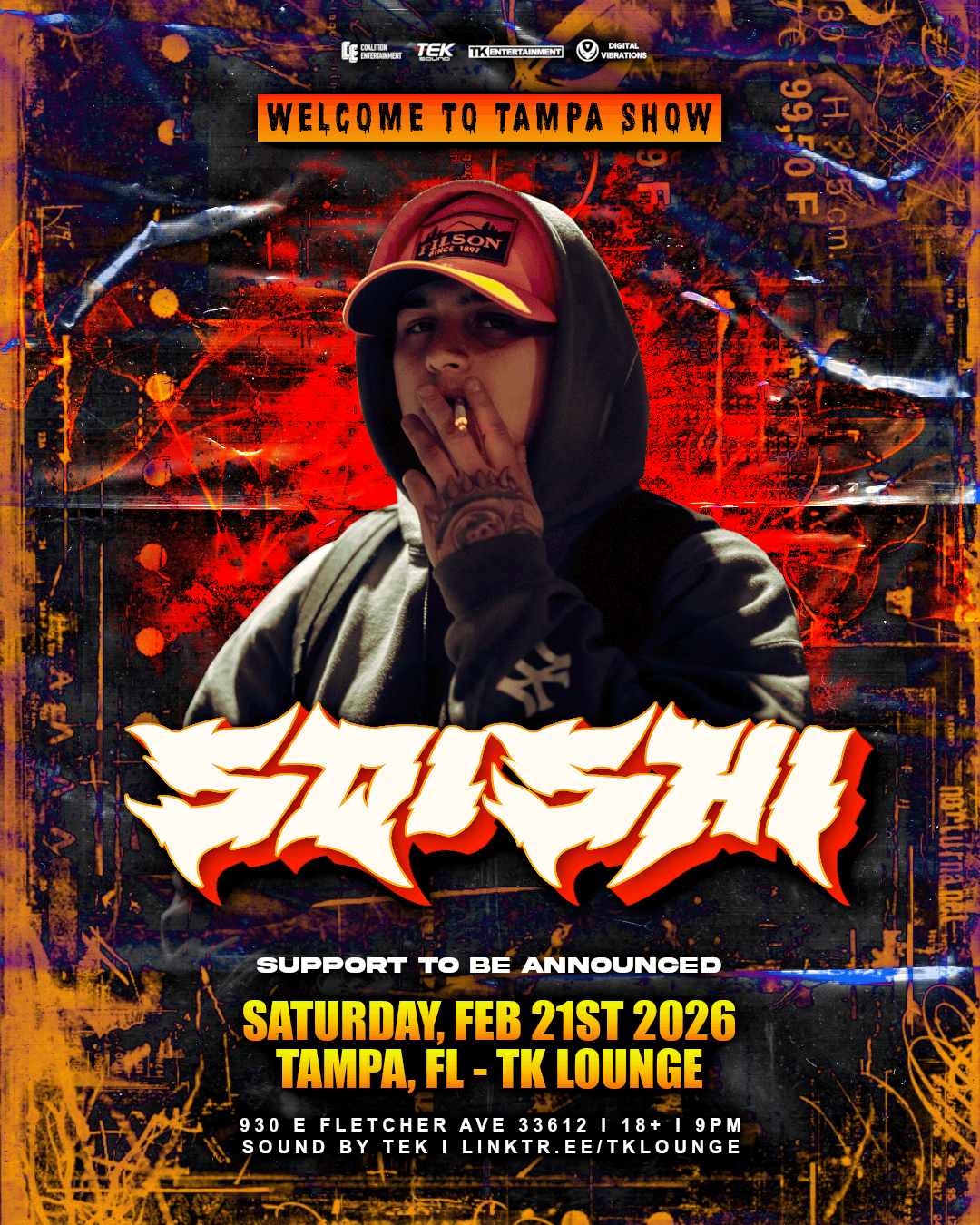 SQISHI @TK Lounge - Tampa, FL