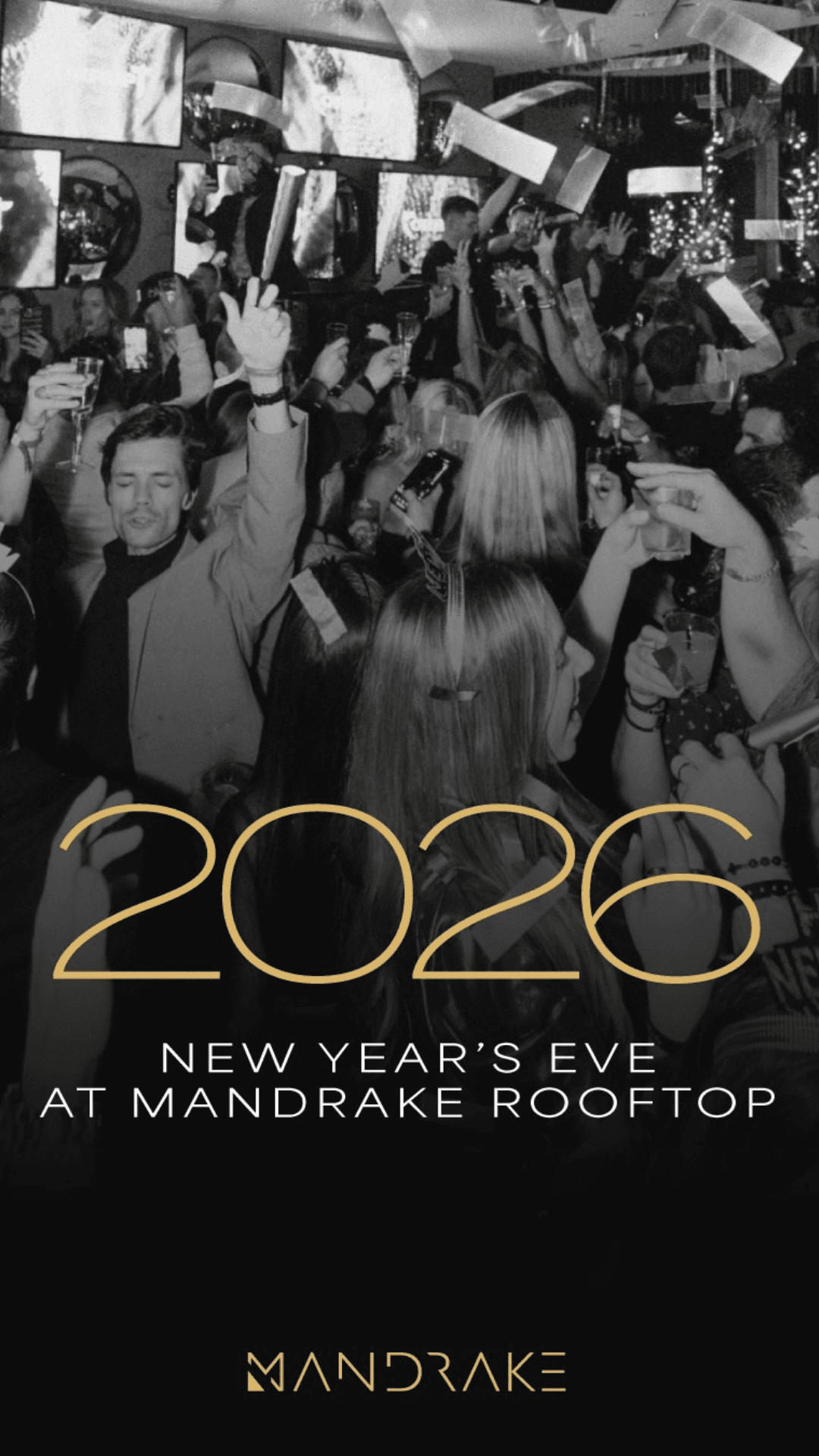 New Years Eve at Mandrake Rooftop