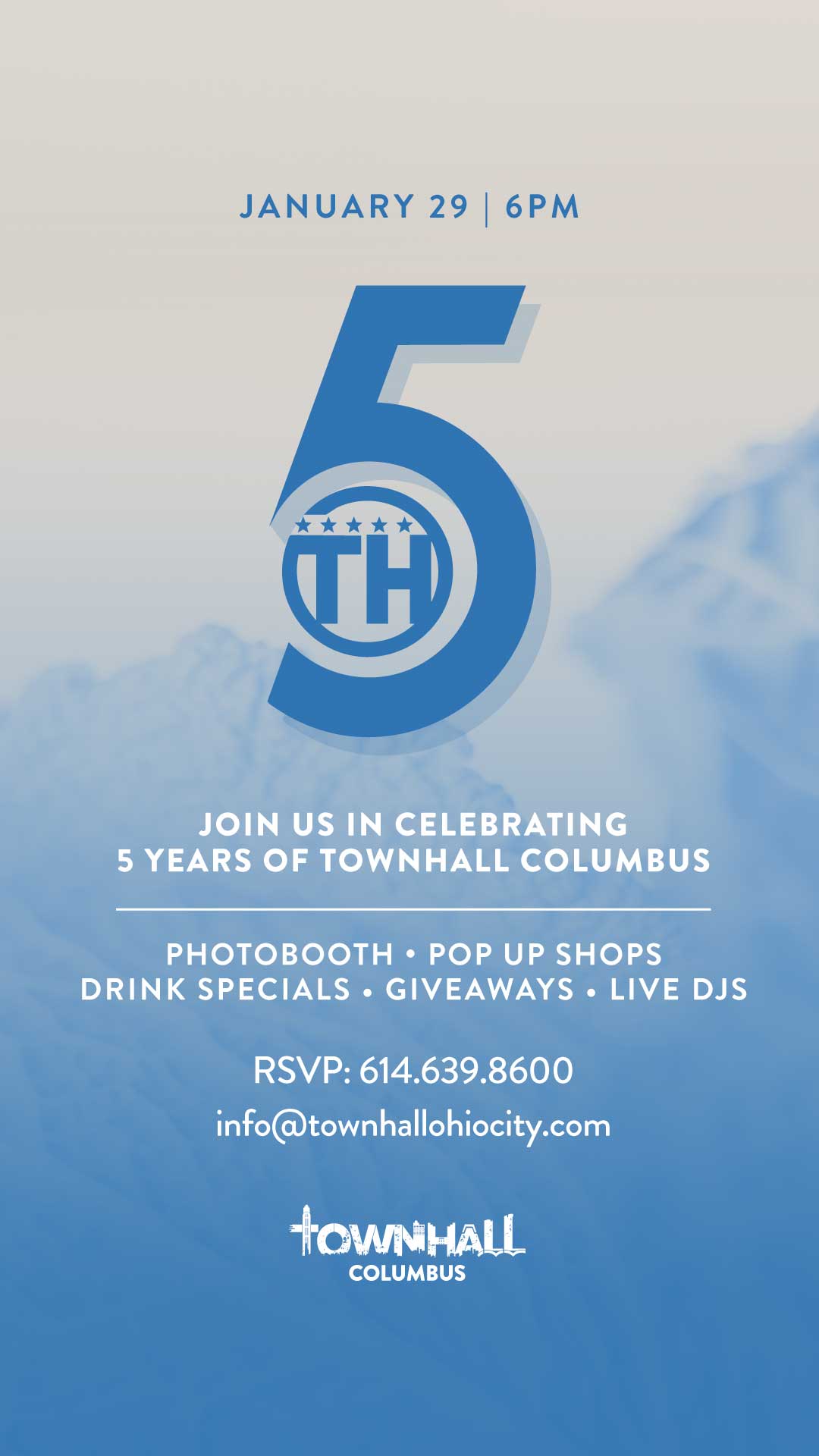 5 Years | TownHall Columbus Anniversary Celebration