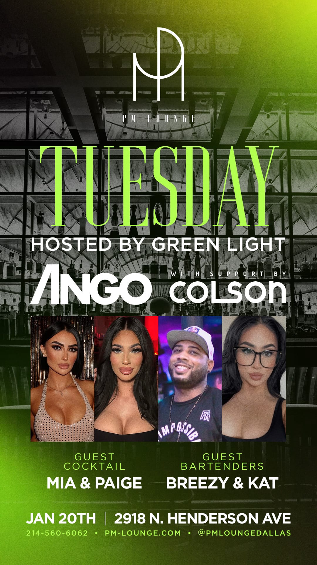 Tuesday Takeover -  Hosted by Green Light