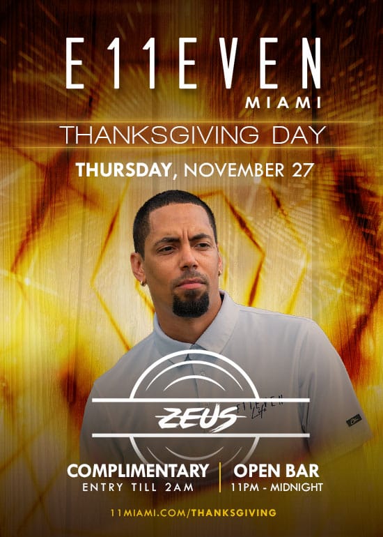 ZEUS THANKSGIVING DAY