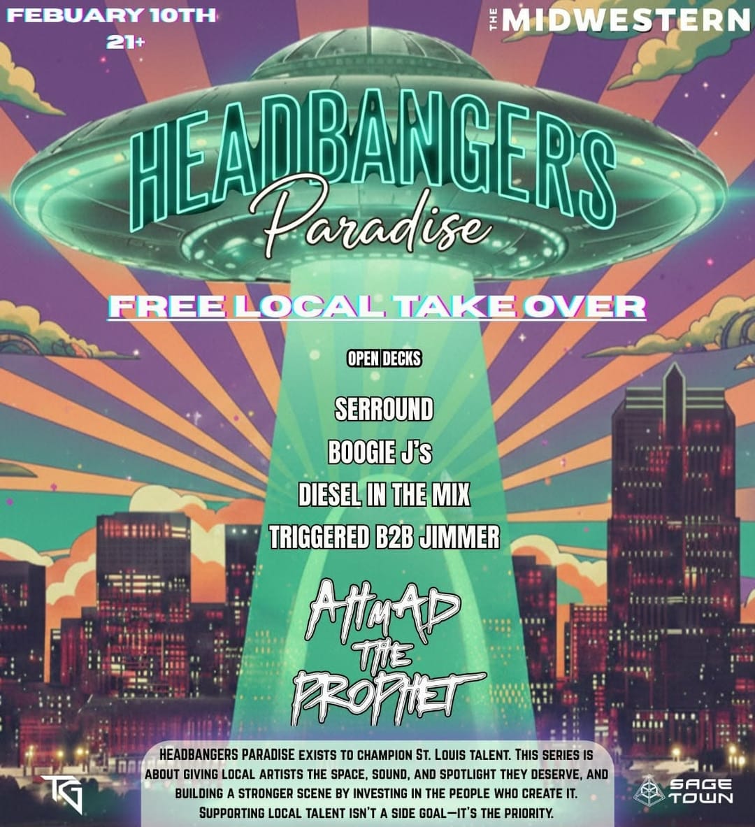 Headbangers Paradise Backyard Takeover!