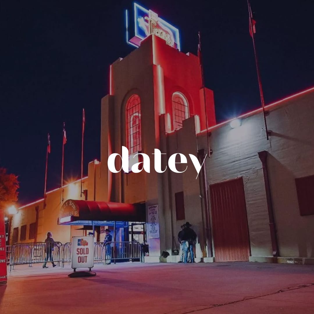 Datey at Billy Bob's Texas (Josh Abbott Band)