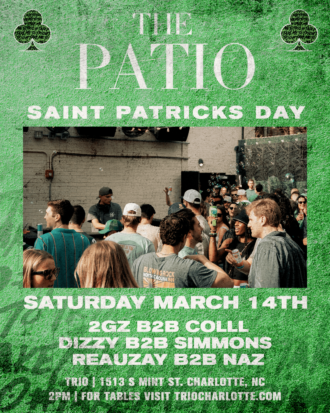 Saint Patrick's Day Patio Party