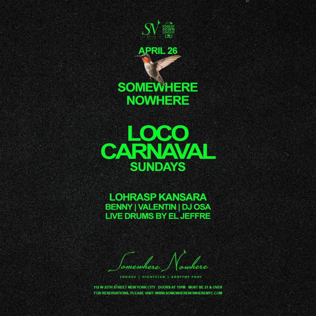 Loco Carnaval Sundays | Lohrasp Kansara, Benny, Valentin, DJ Osa