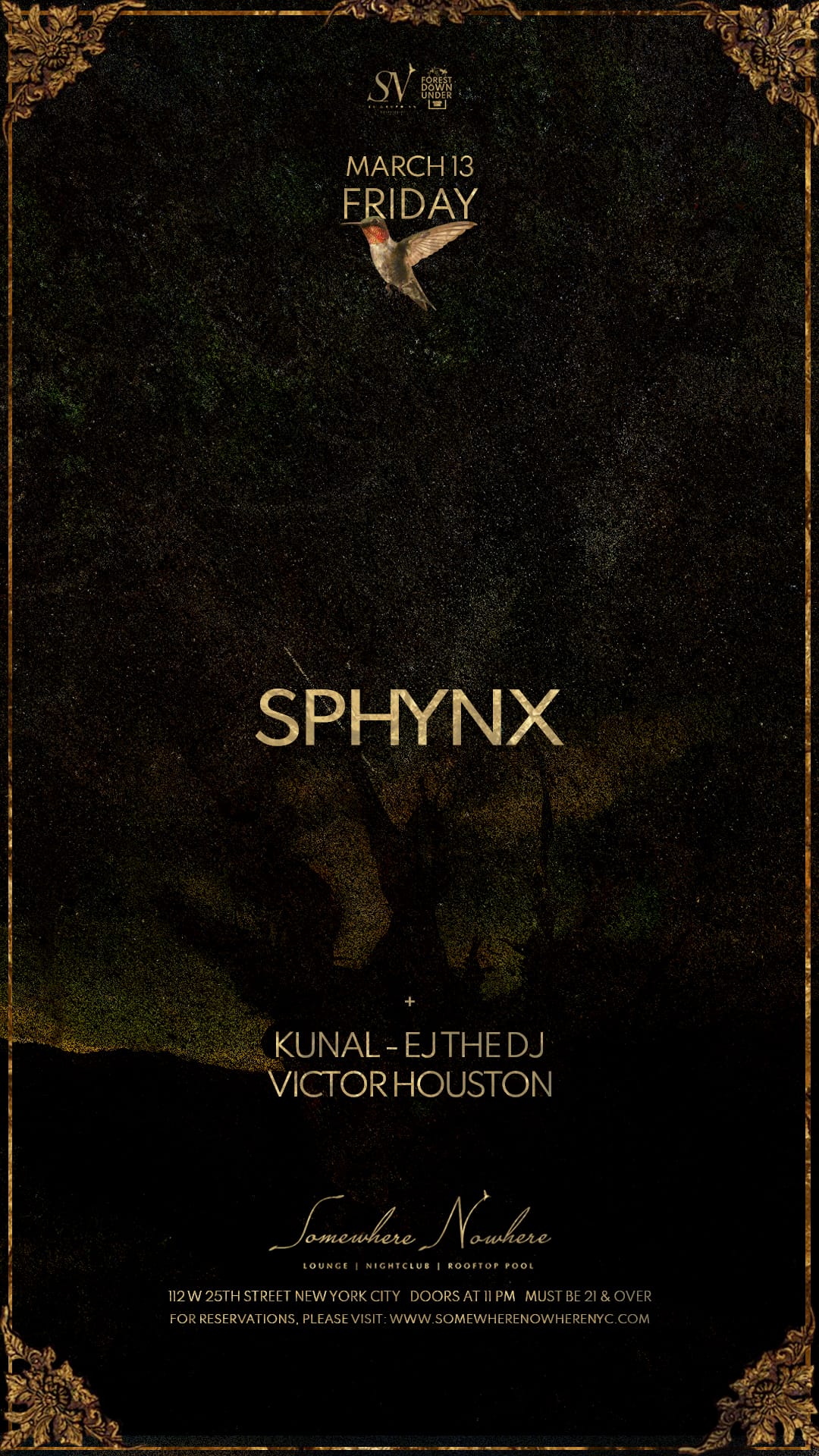 SPHYNX, kunal, EJ The DJ and Victor Houston