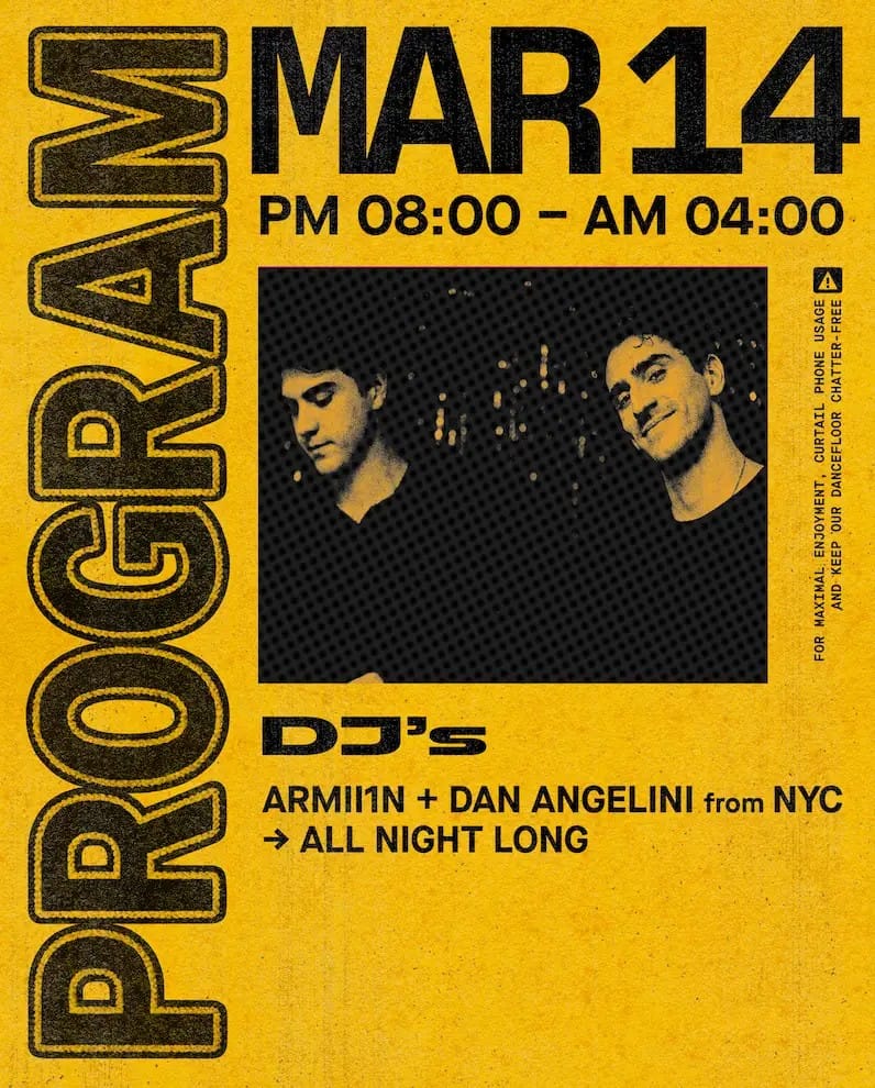 Outer Heaven presents: Armii1n + Dan Angelini
