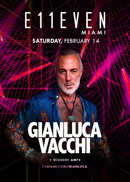 GIANLUCA VACCHI AT E11EVEN