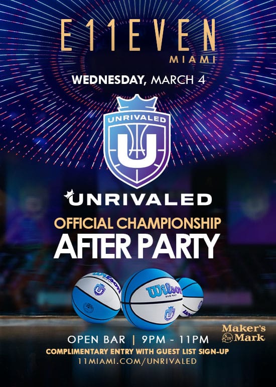 UNRIVALED OFFICIAL CHAMPIONSHIP AFTER PARTY